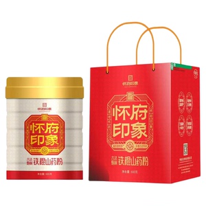 怀府印象铁棍山药粉纯粉无添加焦作垆土熟粉滋补营养怀山药粉600g