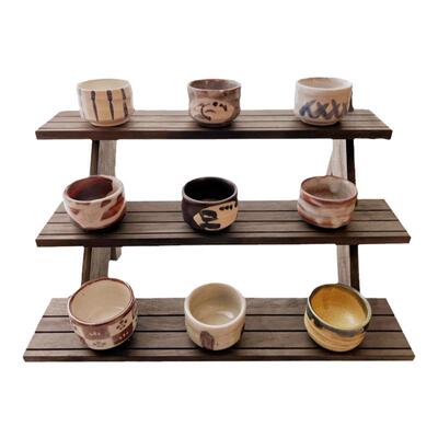 美浓烧志野手作手绘釉下彩茶具