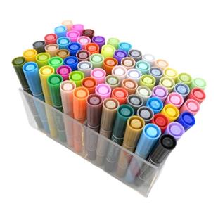 斯尼尔分格透明收纳盒6格记号笔墨水办公用品首饰桌面整理4格底座