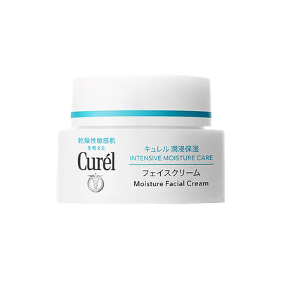 【自营】curel珂润保湿面霜40g乳霜修护补水滋润敏感肌温和男女
