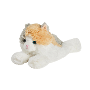 英国warmies 花脸猫可爱安抚毛绒玩偶公仔送礼可加热冷冻薰衣草