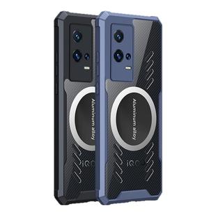 适用vivoiQOO8手机壳电竞散热iQOO8pro车载磁吸保护套适用vivo新款全包防摔石墨烯高端个性创意透气高级感男