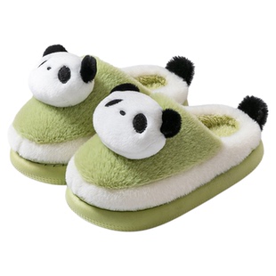 儿童棉拖鞋男童秋冬季室内小女孩中大童亲子宝宝家居保暖毛毛拖鞋
