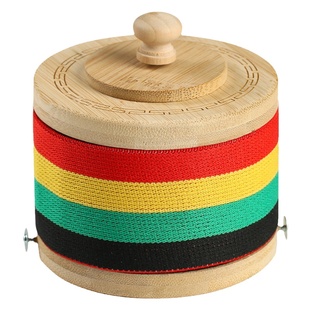 艾灸盒子木制随身灸家用艾灸筒实木盒肚子器具竹制无烟悬灸罐竹筒