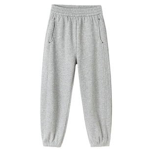 巴拉巴拉balaOne童装儿童加绒裤子女童运动长裤2026冬装新款保暖