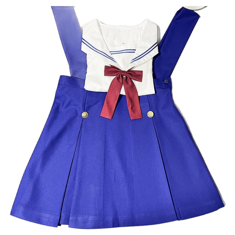 CLANNAD学生校班服 学院风背带裙子制服cosplay日韩水手服演出装