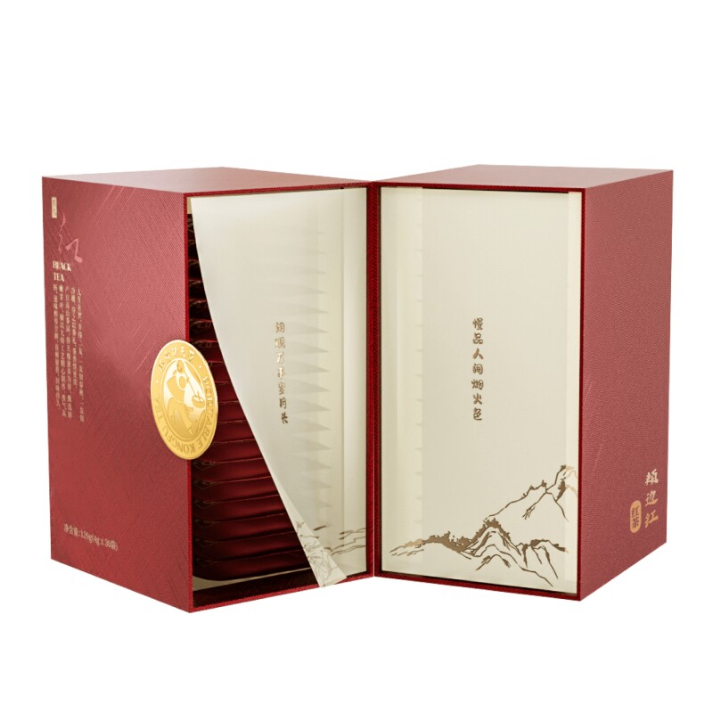 滇红原味茶野生古树工夫红茶