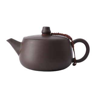 紫砂壶200ml纳瓢壶大口单人泡茶壶茶杯球孔过滤手工家用功夫茶具