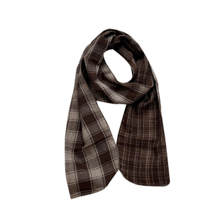 双面都可以搭配儿童小方巾丝巾女童护颈柔软领巾女宝复古装饰头巾