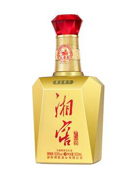 湘窖纯粮食礼盒装白酒整箱酒水