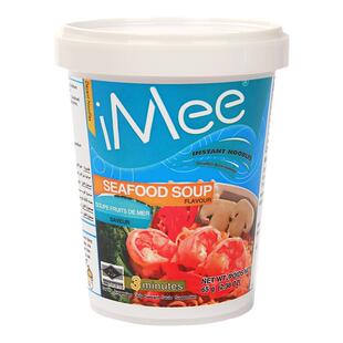 泰国进口iMee艾米海鲜浓汤味方便面65g/杯装桶装即食泡面速食夜宵