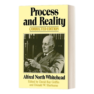 英文原版 Process and Reality 过程与实在 宇宙论研究 英文版 进口英语原版书籍