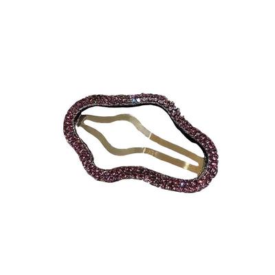 锌合金玻璃发饰 韩国东大门同款云朵bb夹韩系甜美碎发夹时尚发卡