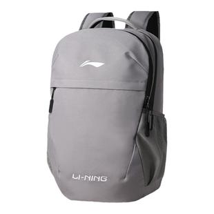 李宁双肩包新款男士轻便商务背包大容量通勤防泼水电脑包旅行包女