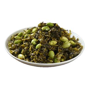 周庄特产早餐搭配脆爽毛豆雪菜雪菜咸菜新鲜开袋即食农家