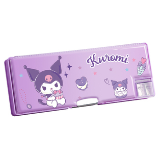 库洛米多功能文具盒女孩款小学生铅笔盒女孩大容量笔袋女生2026新款超火网红爆款高颜值文具袋女孩版儿童笔盒