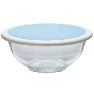 摩登主妇玻璃和面盆家用烘焙沙拉碗加深加厚厨房打蛋盆发酵揉面盆