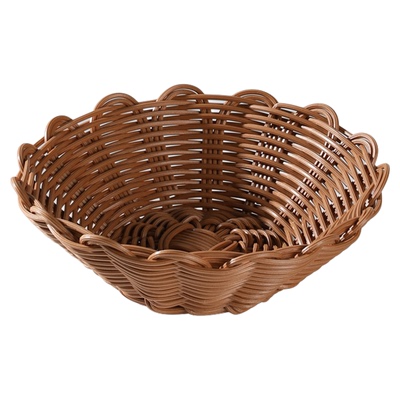 手工仿藤编果盘家用糖果篮