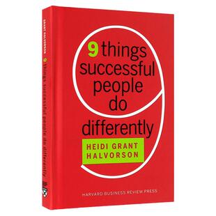 英文原版 哈佛商业评论 成功人士与众不同的九件事 Nine Things Successful People Do Differently 进口正版书