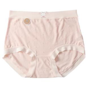 大码内裤女胖mm200斤高腰莫代尔内裤10A抗菌档宽边舒适不夹档可爱