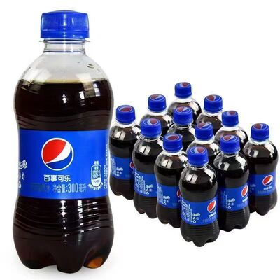 新日期百事可乐原味300ml*12瓶