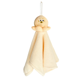 10A抗菌擦手毛巾挂式卡通可爱高颜值卫生间厨房吸水布速干加厚帕