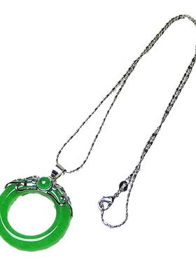 玛瑙马来玉少女风学生挂件吊坠