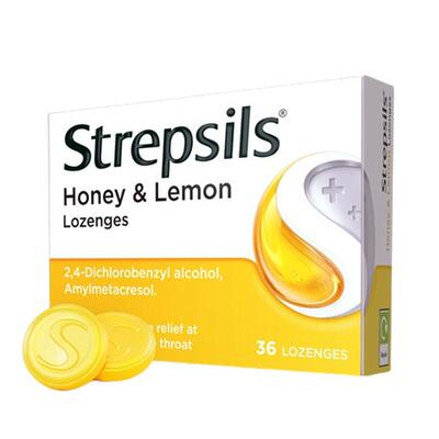 Strepsils使立消含片润喉糖护嗓