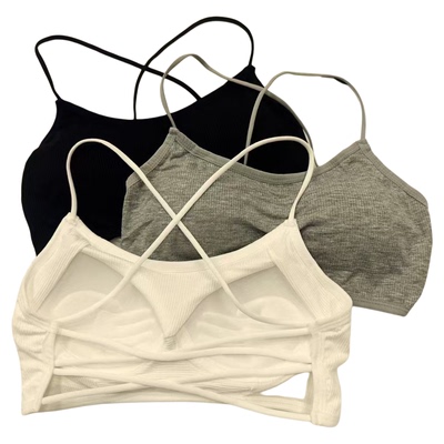 2-3件装2025新款交叉美背内衣