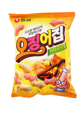 韩国进口食品农心鱿鱼脆片78g