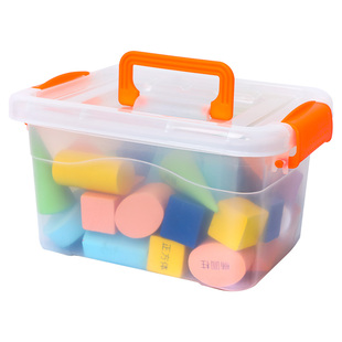 立体几何图形积木数学教具一年级下册上册小学认识三棱柱长方体和正方体模型形状认知小学生几何体全套学具盒