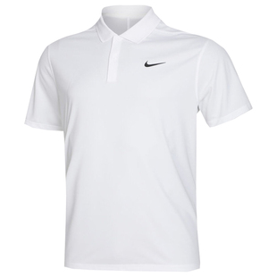 Nike耐克男子速干POLO衫印花运动休闲短袖T恤DD8373-010-100-451