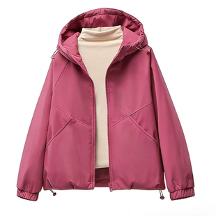 雅鹿羽绒服女短款2025冬季新款冲锋衣加厚三合一新国标90鸭绒正品