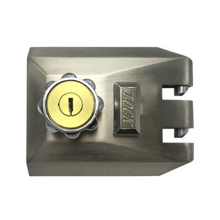 老虎锁不锈钢门防盗锁外装铁门防盗木门锁对开门自动推拉门锁碰锁