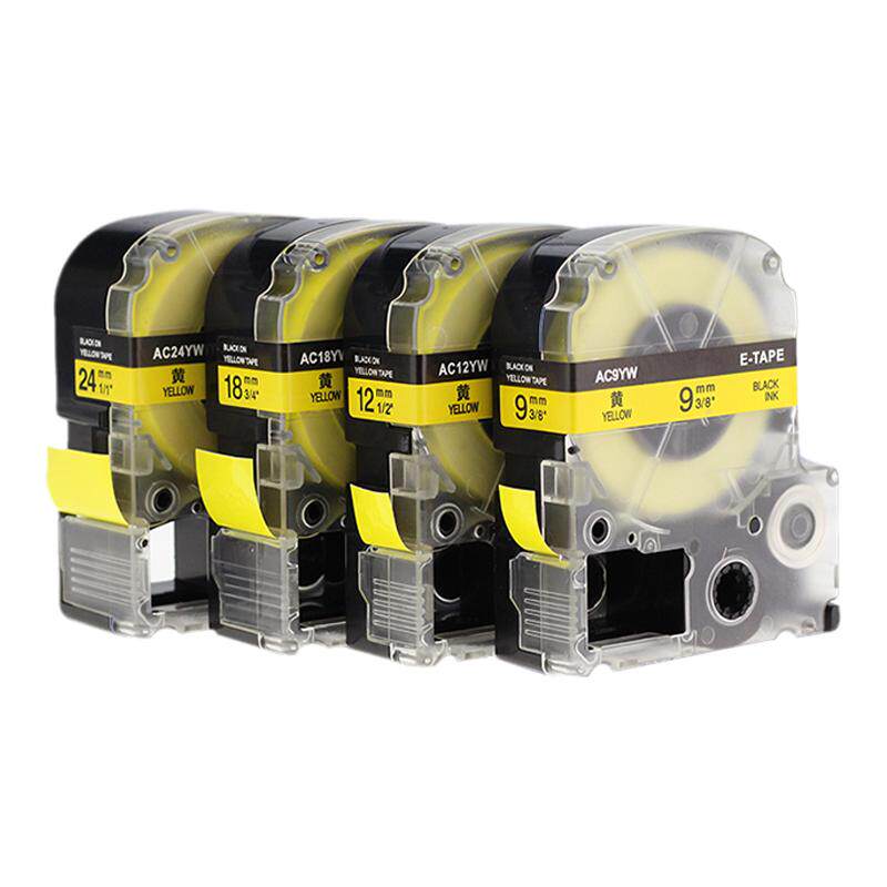 适用爱普生LW-400/600P/700标签机色带贴纸12mm锦宫SR230CH打印纸