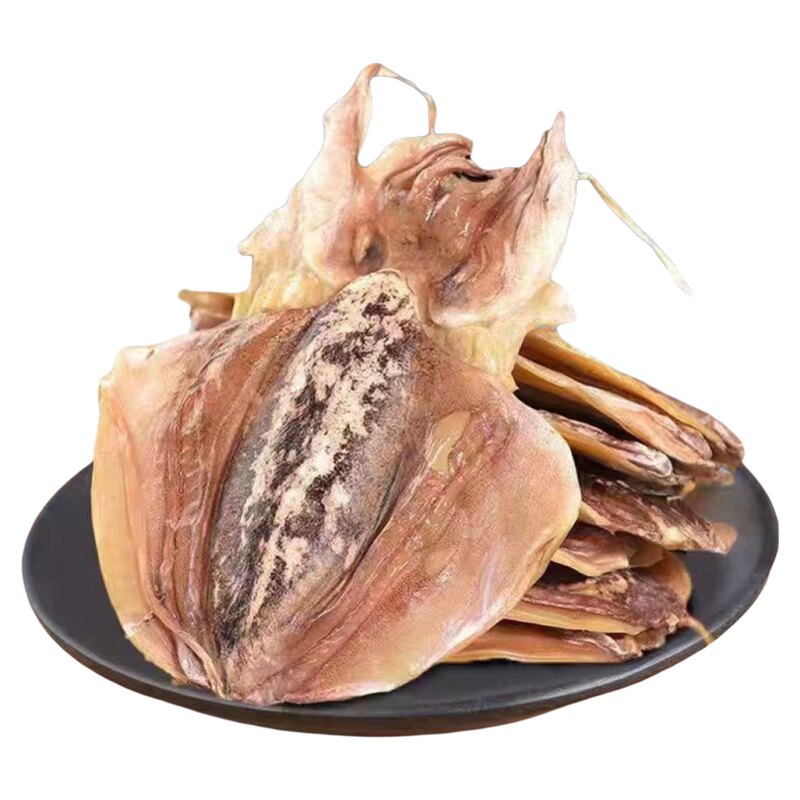 蚁淘鲜淡晒墨鱼干干货正宗北海大乌贼干淡水煲汤送礼目鱼干海产品
