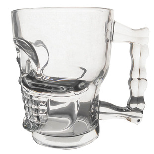 刻度玻璃啤酒扎啤杯菠萝超大容量英雄杯耐热泡茶水杯带把定制logo