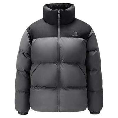 骆驼运动三防羽绒服男女冬季防水远红外发热升温情侣面包服外套