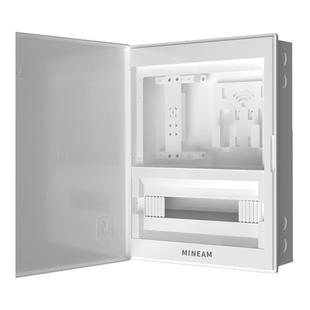 蒙斯朗强弱一体配电箱安装强电箱家用弱电箱室内强电布线箱工程