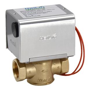 海林中央空调电动阀风机盘管空调阀两线二通阀自控阀含执行器常闭