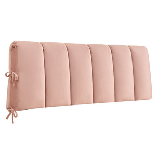 高级奶油风床头软包靠垫床头板靠背万能套罩婴儿防撞儿童海绵靠枕