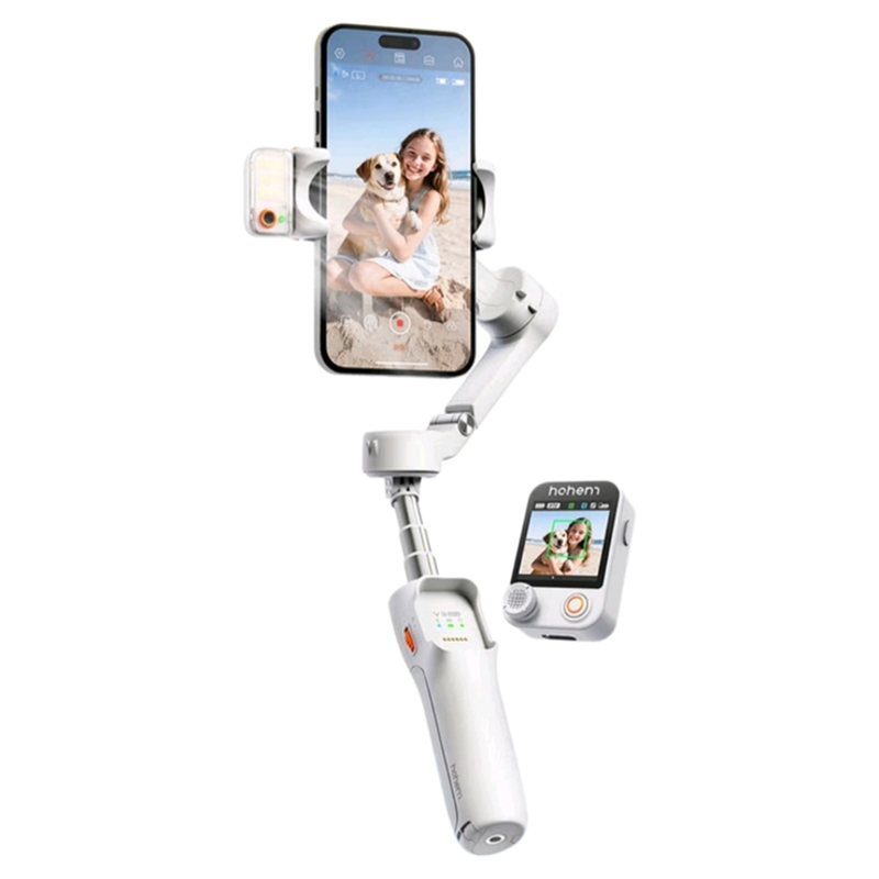 浩瀚v3Ultra手持云台稳定器ai追踪人脸跟拍三轴防抖360度直播拍摄