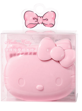 名创优品HELLOKITTY按摩顺发梳