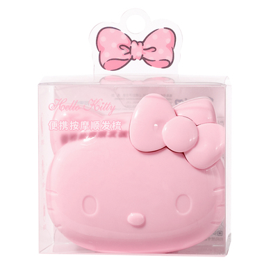 名创优品HELLOKITTY按摩顺发梳