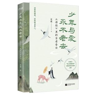 正版包邮 少年与爱永不老去 赠告白大礼包浪漫信封+文艺信纸*2+创意封口贴】夏葳著 古意盎然纸短情长南开大学教授审定诗经鉴赏