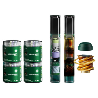 诤友一次性过滤烟嘴螺旋双芯42重