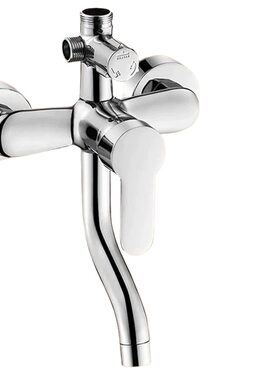 淋浴花洒冷热水龙头热水器混水阀大花洒开关家用三档混合出水主体