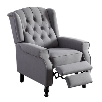 单人可躺美式客厅休闲风老虎椅