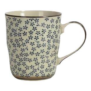 美浓烧日本原装进口古染和心平盘骨碟碗马克杯一人食餐具新品推荐