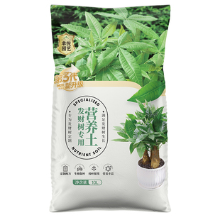 发财树专用土花土肥料专用肥土家用盆栽绿植种植土壤园艺营养土壤